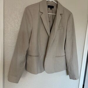 Talbots Women's Beige Blazer Size 16